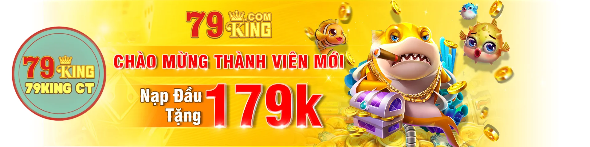 79king Coupons | Link 79king Đăng Ký Nhận 100K Chính Hãng 1 Homepage banner 79king CT